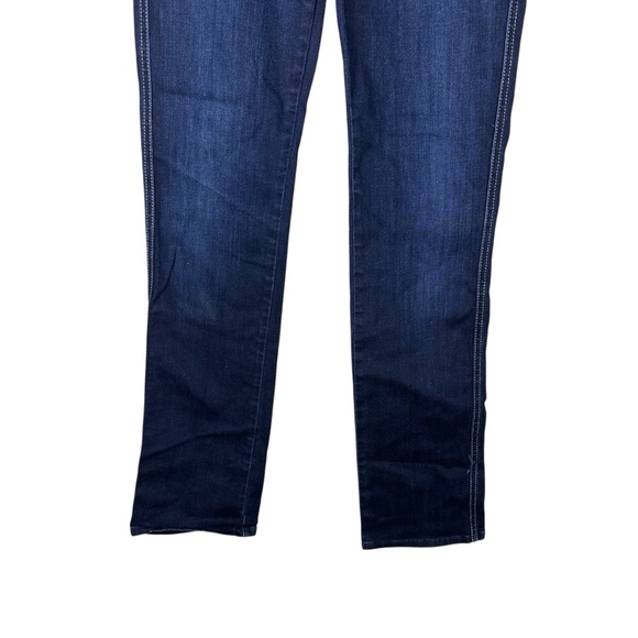 7 for All Mankind Kimmie Straight Leg Dark Wash Denim Jeans Size 27 - Picture 3 of 7